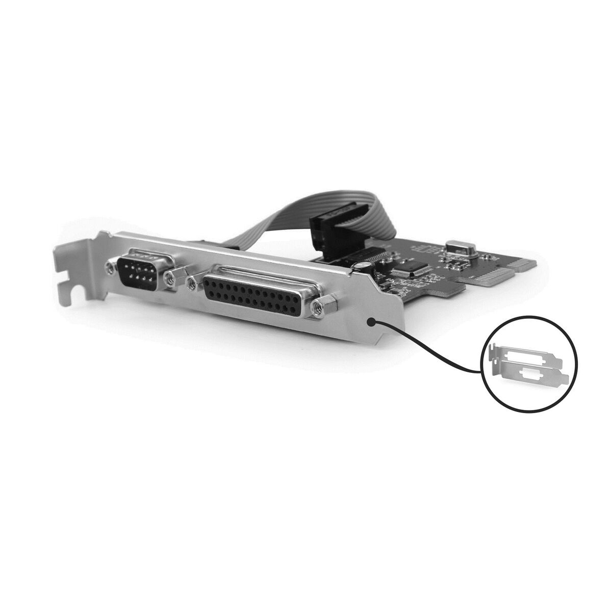 Placa PCI GEMBIRD PEX-COMLPT-01